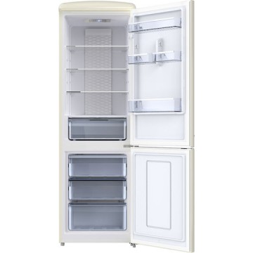 Omnys Ψυγειοκαταψύκτης Retro WNT-EPQ33025C 330lt NoFrost Υ190xΠ60,6xΒ73.5εκ. Cream